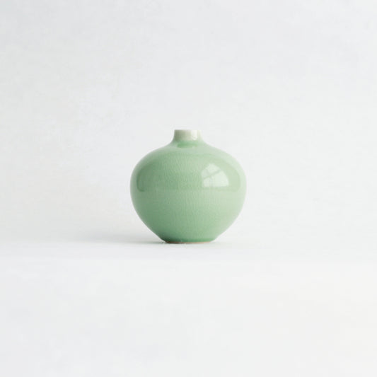 Celadon Round Vase