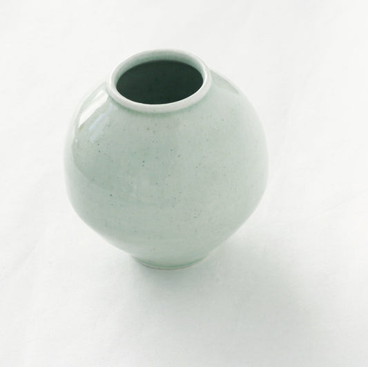 White Small Moon Jar